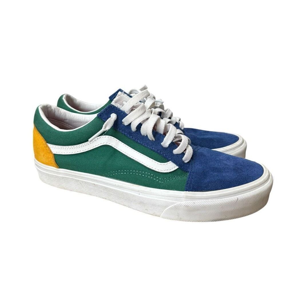VANS Old Skool Yacht Club Vibrant suede Retro Shoes Sneakers Sz 8.5M/10W